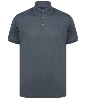 Henbury Recycled Polyester Piqué Polo Shirt
