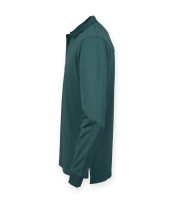 Henbury Unisex Long Sleeve Coolplus® Piqué Polo Shirt