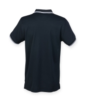 Henbury Coolplus® Tipped Polo Shirt