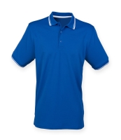 Henbury Coolplus® Tipped Polo Shirt
