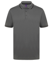 Henbury HiCool® Tipped Polo Shirt