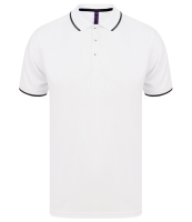 Henbury HiCool® Tipped Polo Shirt
