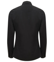 Henbury Ladies Modern Long Sleeve Regular Fit Oxford Shirt