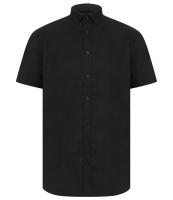 Henbury Modern Short Sleeve Regular Fit Oxford Shirt