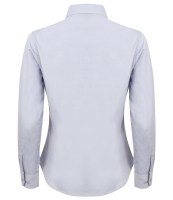 Henbury Ladies Long Sleeve Pinpoint Oxford Shirt