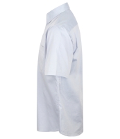 Henbury Short Sleeve Pinpoint Oxford Shirt