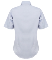 Henbury Ladies Short Sleeve Pinpoint Oxford Shirt