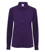 Henbury Ladies Long Sleeve Wicking Shirt