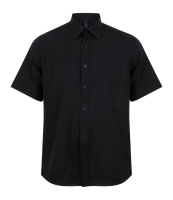 Henbury Short Sleeve Wicking Shirt
