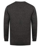 Henbury Lightweight Cotton Acrylic V Neck Sweater