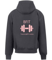 BFIT Charcoal Zip up Hood