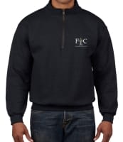 F&C Gildan Vintage Zip Neck Sweatshirt 