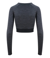 AWDis Ladies Cool Long Sleeve Crop Top