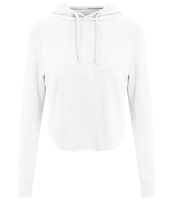 AWDis Ladies Cool Cross Back Cropped Hoodie