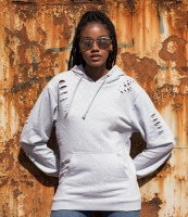 AWDis Distressed Hoodie