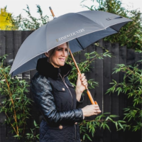 Fine & Country dark grey umbrella