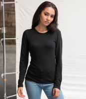 AWDis Ladies Long Sleeve Tri-Blend T-Shirt