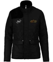 Kariban embroidered Ladies padded jacket