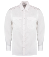 Kustom Kit Long Sleeve Tailored Pilot Shirt