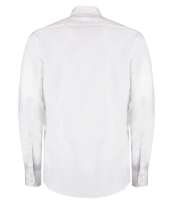 Kustom Kit Long Sleeve Slim Fit Oxford Twill Non-Iron Shirt