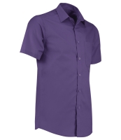 Kustom Kit Short Sleeve Tailored Poplin Shirt