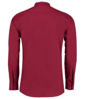 Kustom Kit Long Sleeve Tailored Poplin Shirt