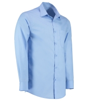 Kustom Kit Long Sleeve Tailored Poplin Shirt