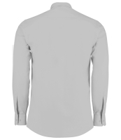 Kustom Kit Long Sleeve Tailored Poplin Shirt