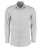 Kustom Kit Long Sleeve Tailored Poplin Shirt