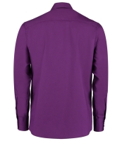 Kustom Kit Premium Long Sleeve Tailored Oxford Shirt