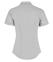 Kustom Kit Ladies Short Sleeve Tailored Poplin Shirt