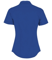 Kustom Kit Ladies Short Sleeve Tailored Poplin Shirt