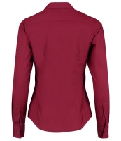 Kustom Kit Ladies Long Sleeve Tailored Poplin Shirt