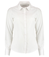 Kustom Kit Ladies Long Sleeve Tailored Poplin Shirt