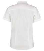 Kustom Kit Ladies Short Sleeve Tailored Workwear Oxford Shirt