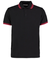 Kustom Kit Contrast Tipped Poly/Cotton Piqué Polo Shirt