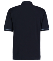 Kustom Kit Button Down Collar Contrast Piqué Polo Shirt