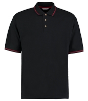 Kustom Kit St Mellion Tipped Cotton Piqué Polo Shirt