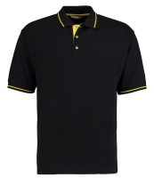 Kustom Kit St Mellion Tipped Cotton Piqué Polo Shirt