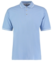 Kustom Kit St Mellion Tipped Cotton Piqué Polo Shirt