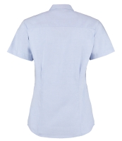Kustom Kit Ladies Premium Short Sleeve Tailored Oxford Shirt