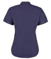 Kustom Kit Ladies Premium Short Sleeve Tailored Oxford Shirt
