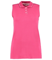 Gamegear Ladies Proactive Sleeveless Cotton Piqué Polo Shirt