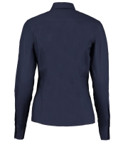 Kustom Kit Ladies Long Sleeve Tailored Business Shirt
