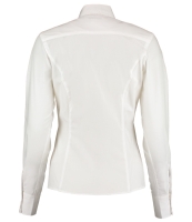 Kustom Kit Ladies Long Sleeve Tailored Business Shirt