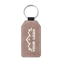 Estate Agent Leather Keyring x 10
