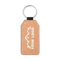 Estate Agent Leather Keyring x 10