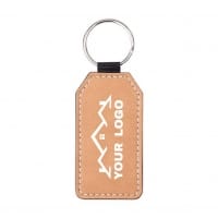 Estate Agent Leather Keyring x 10