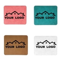 Estate Agent Leather Mousemat
