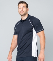 Finden and Hales Performance Panel Polo Shirt